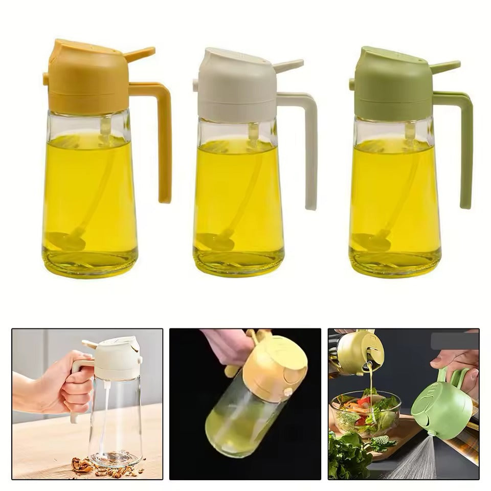 Aceitera Spray Atomizador 2 En 1 VIR 470 Ml