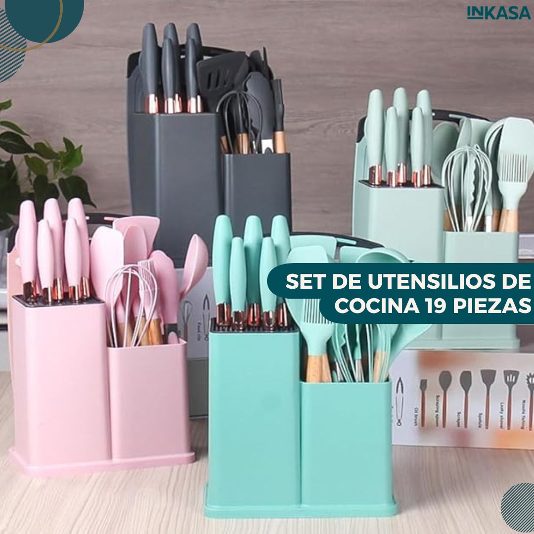 Set de Utensilios de Cocina