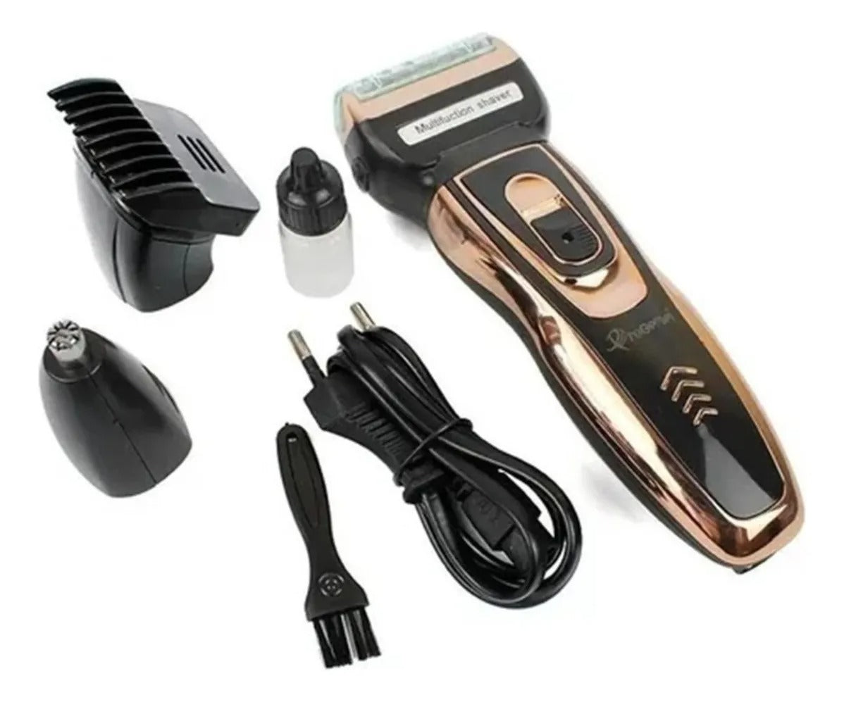 Kit de Barbería Geemy 3 en 1 GM-595 Recargable