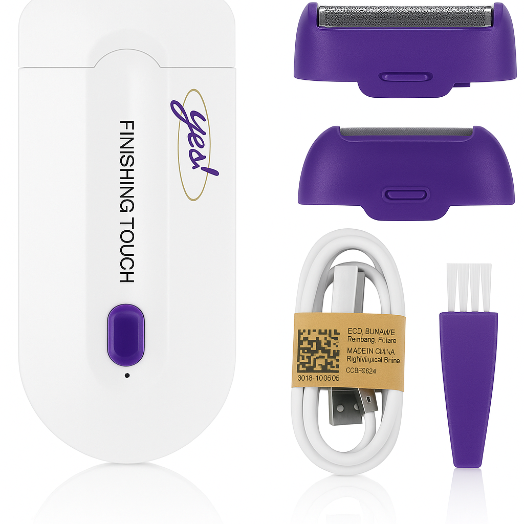 Depiladora Removedor de Vello Yes Finishing Touch Recargable