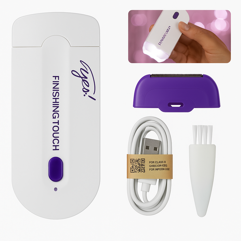 Depiladora Removedor de Vello Yes Finishing Touch Recargable