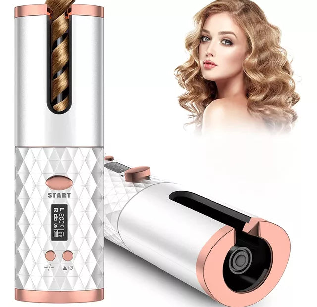 Rizador Automático Cabello Recargable Portátil