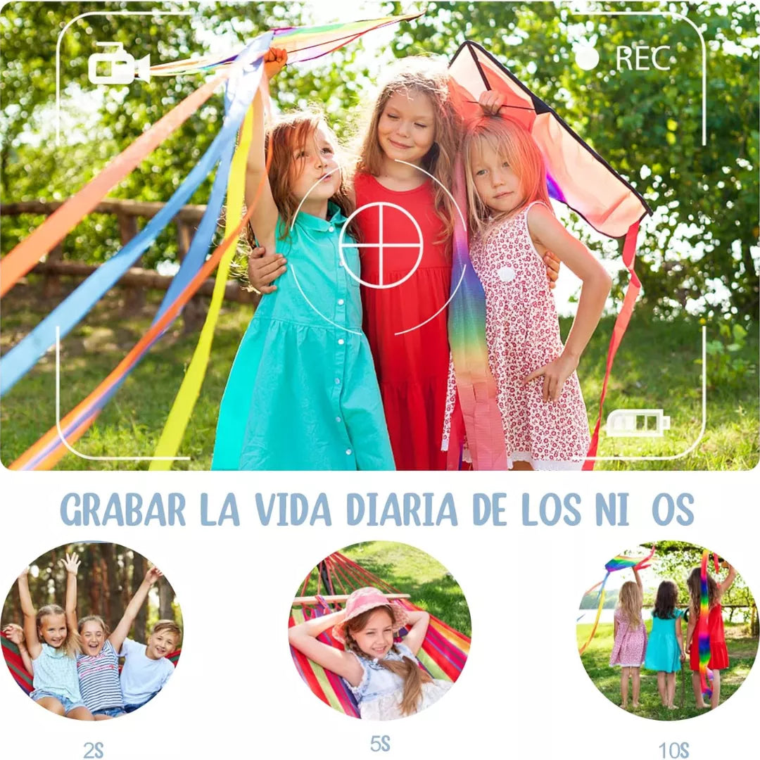 Cámara para niños Digital de 20MPX