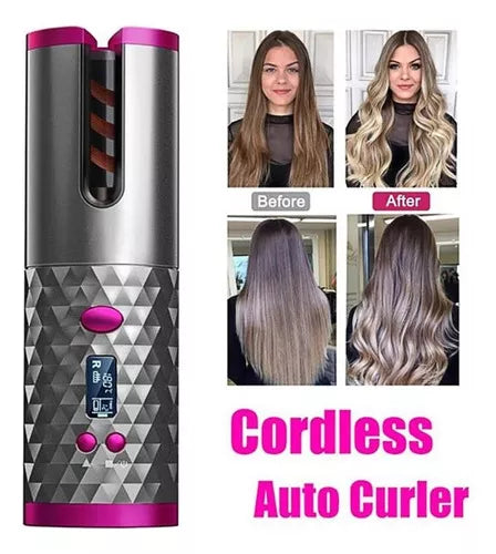 Rizador Automático Cabello Recargable Portátil