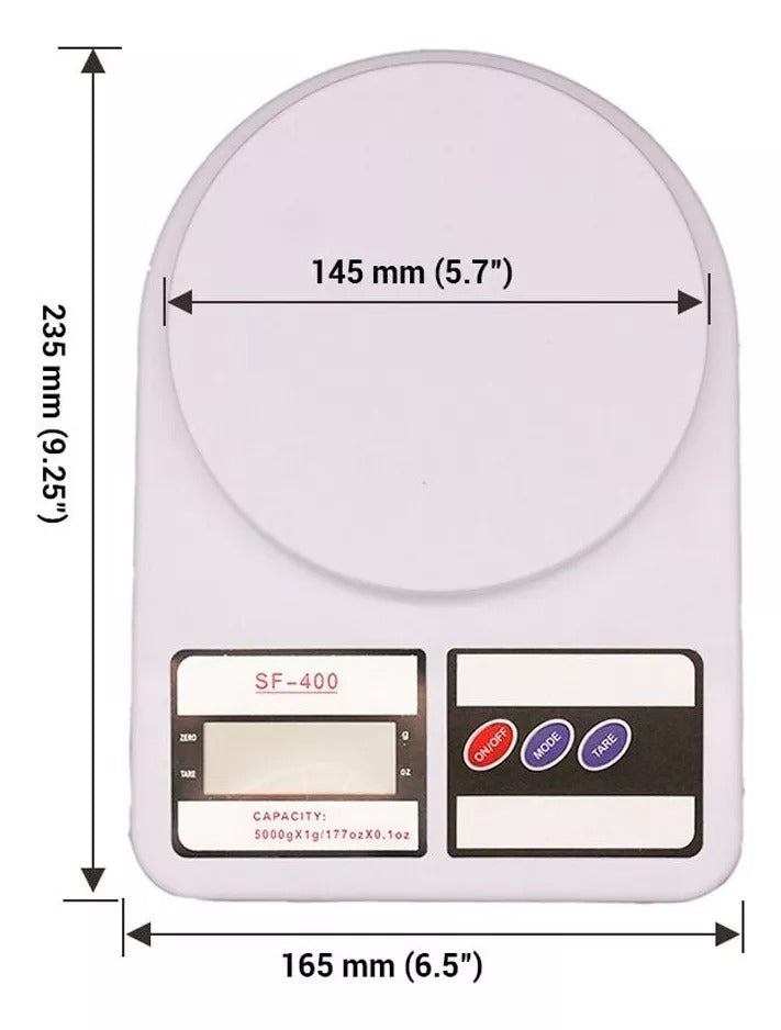 Báscula De Cocina VIR 5kg Digital