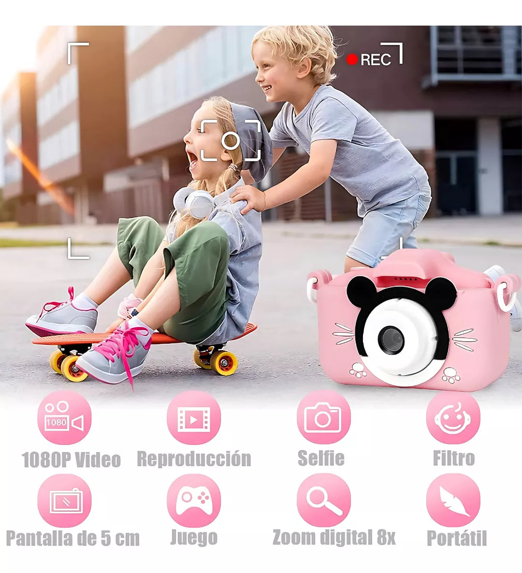Cámara para niños Digital de 20MPX