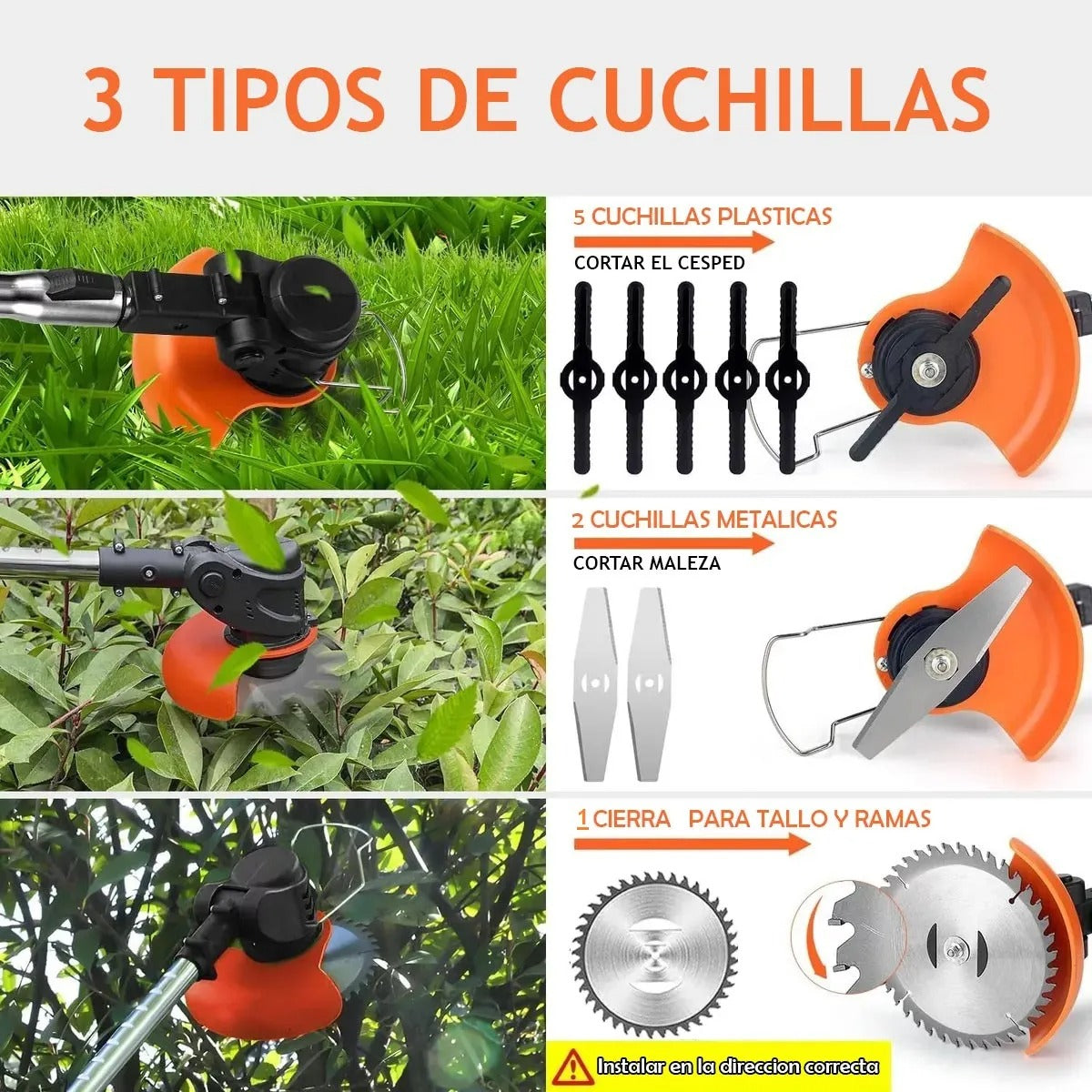 Cortadora De Césped Eléctrica VIR 800w