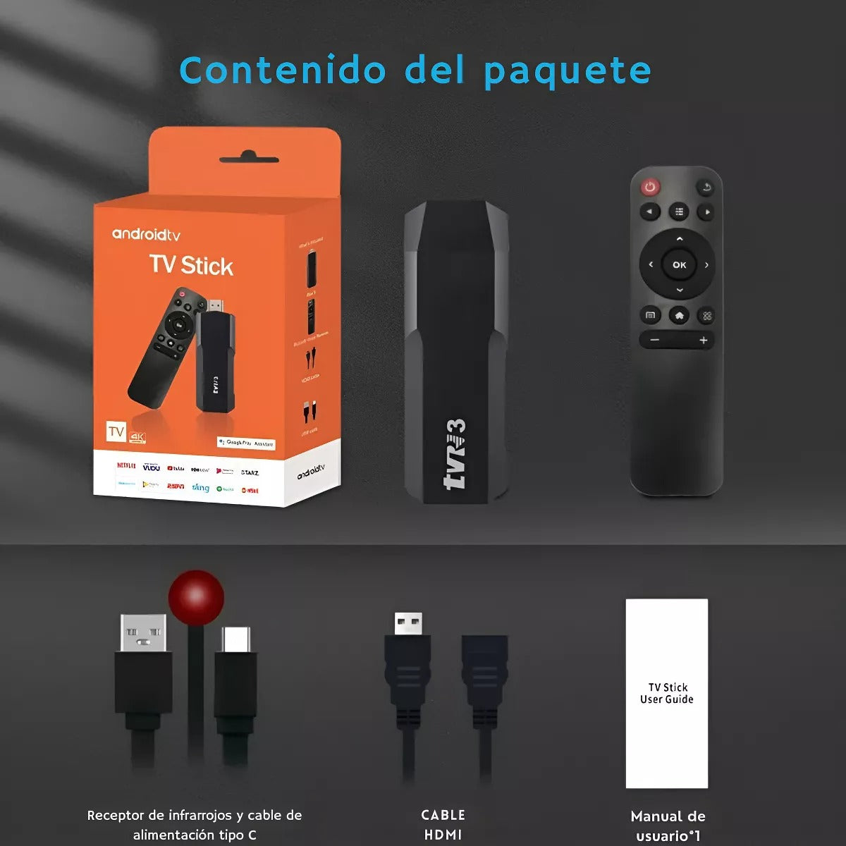 Q96 Pro Streaming 4k 16gb 2gb Ram VIR