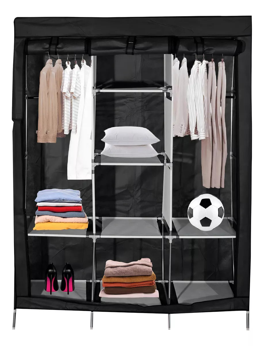 Closet Organizador De Ropa Desarmable 3 Divisiones