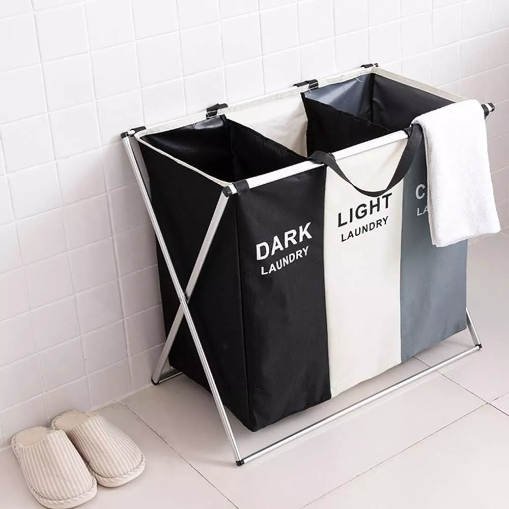 Organizador Ropa Sucia 3 Secciones
