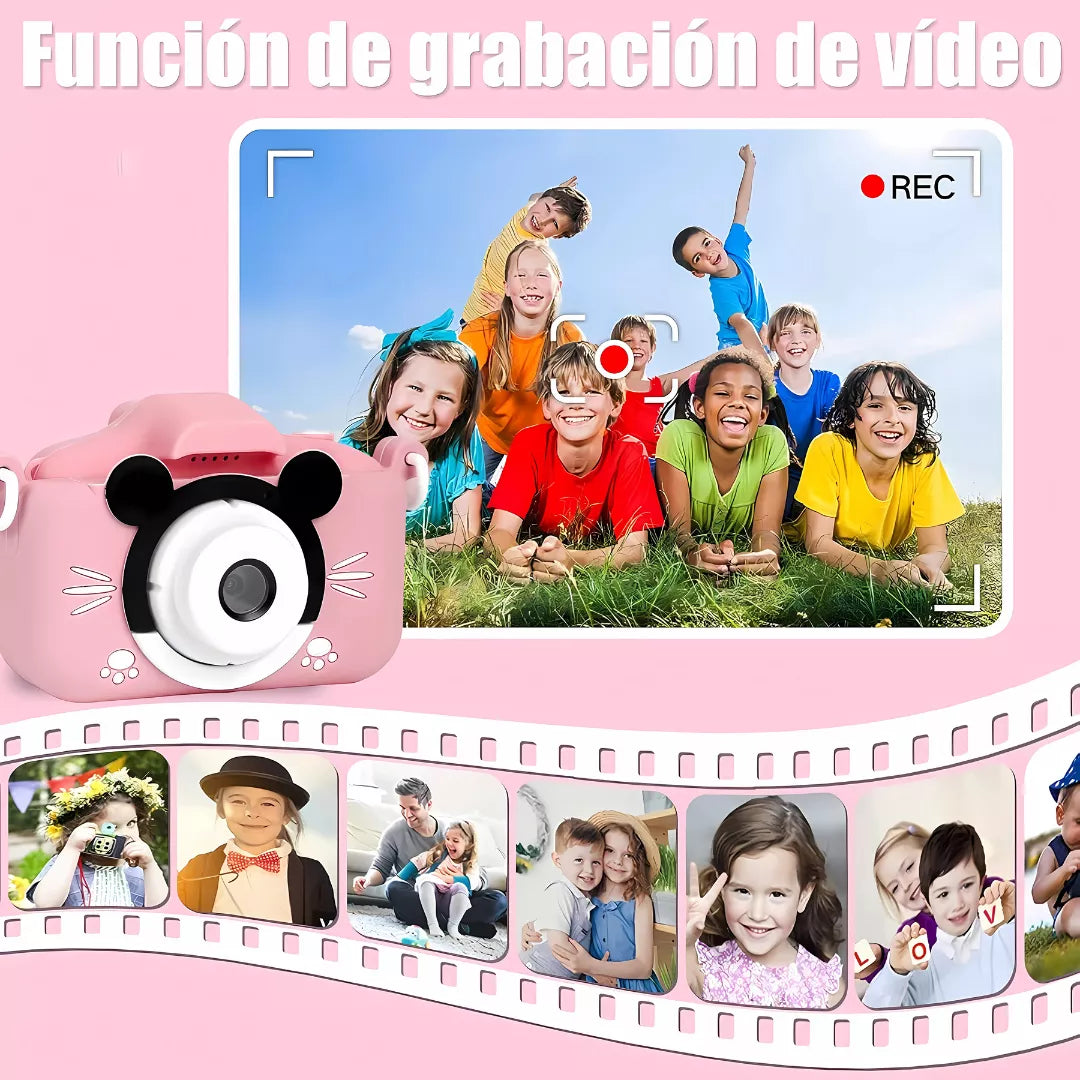 Cámara para niños Digital de 20MPX