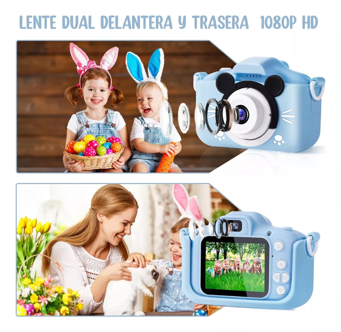 Cámara para niños Digital de 20MPX