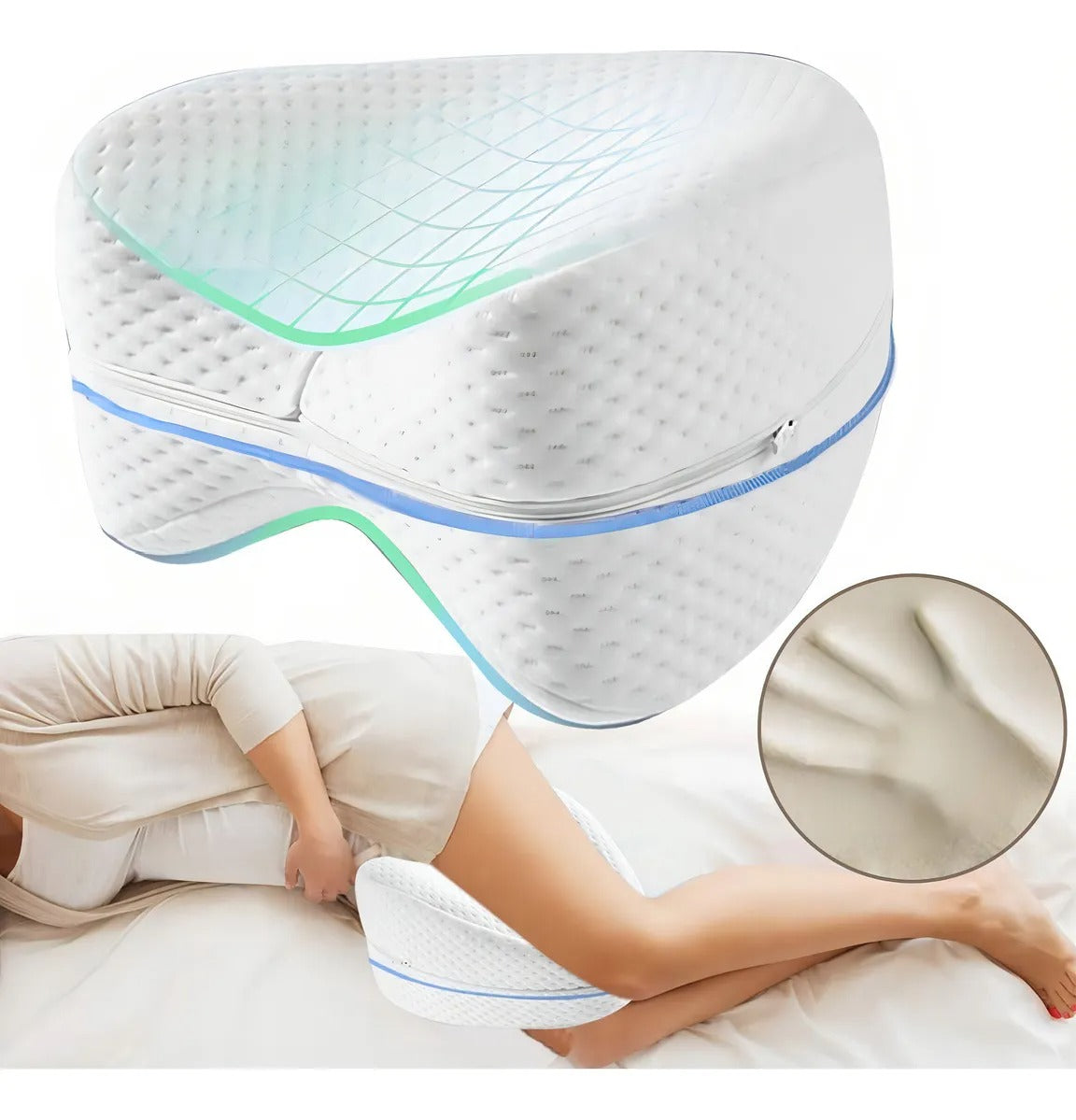 ALMOHADA PARA LAS PIERNAS Y RODILLAS