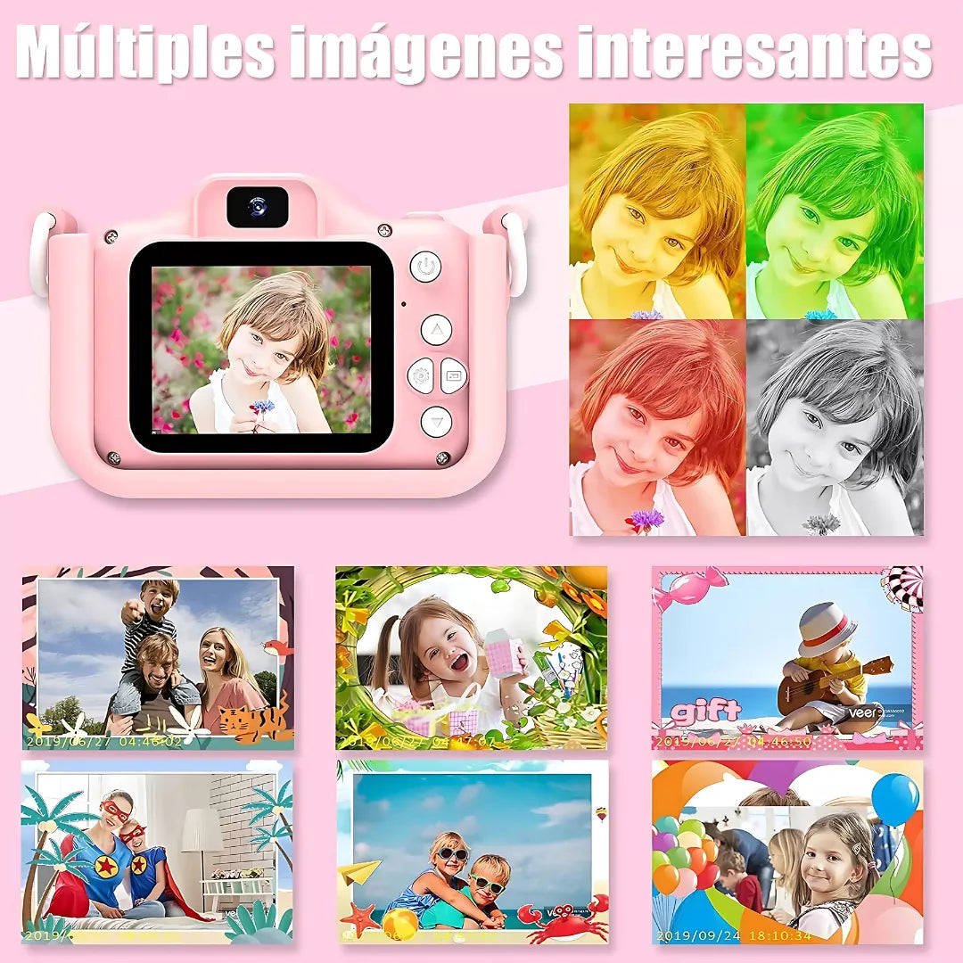 Cámara para niños Digital de 20MPX