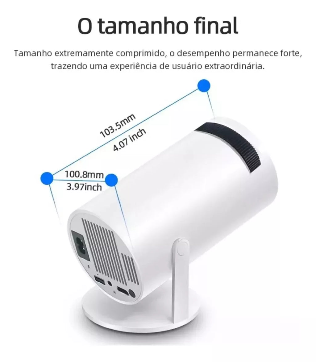 Proyector Inalámbrico Wifi Video 4K Ultra HD HDMI Portáti