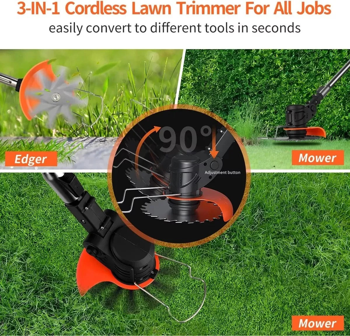 Cortadora De Césped Eléctrica VIR 800w