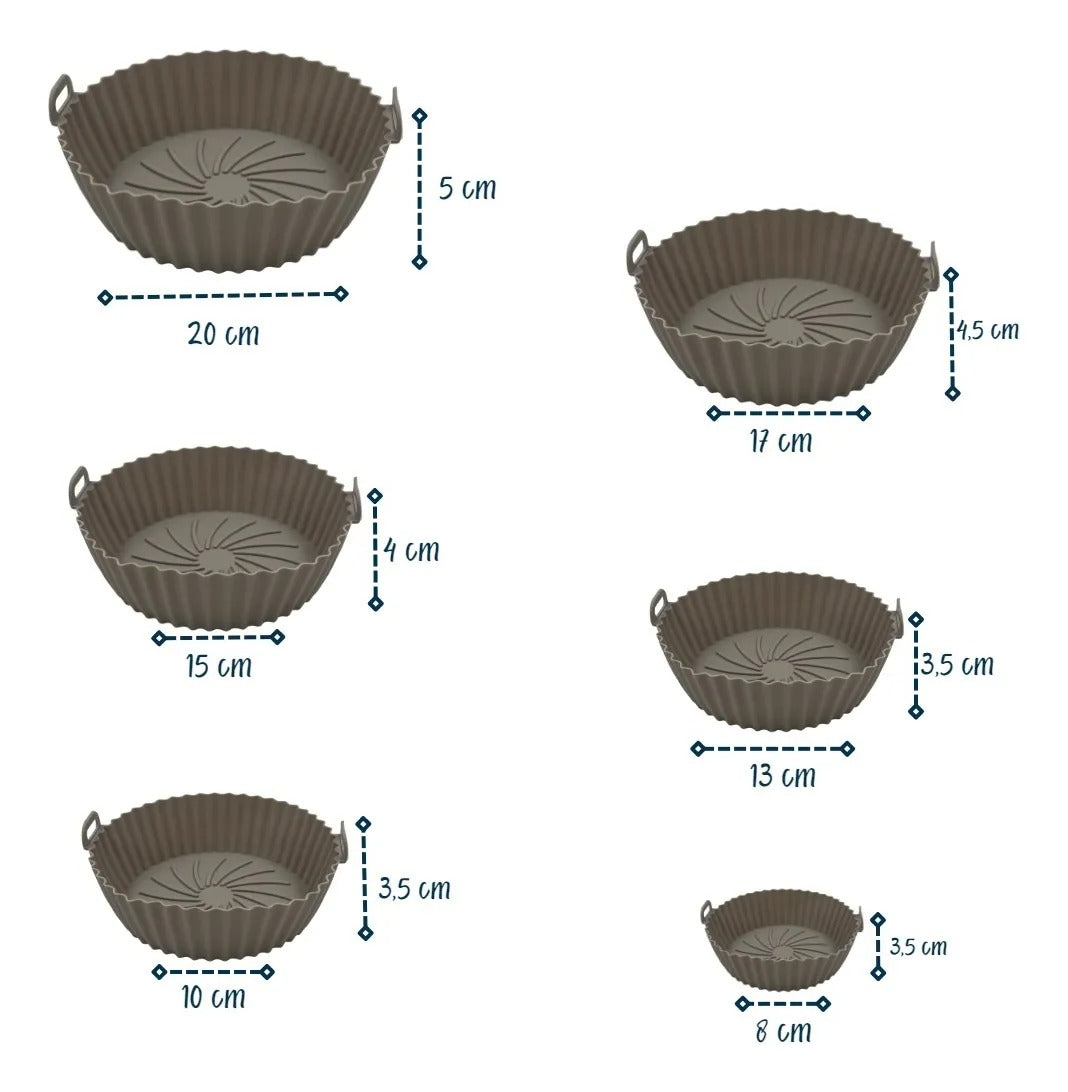 Moldes Para Hornear (air Fryer) VIR