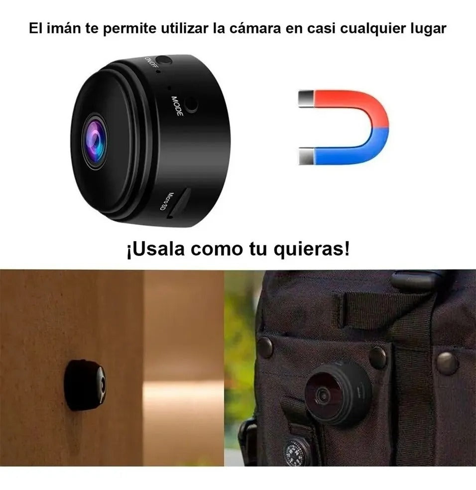 Cámara De Vigilancia Mini VIR