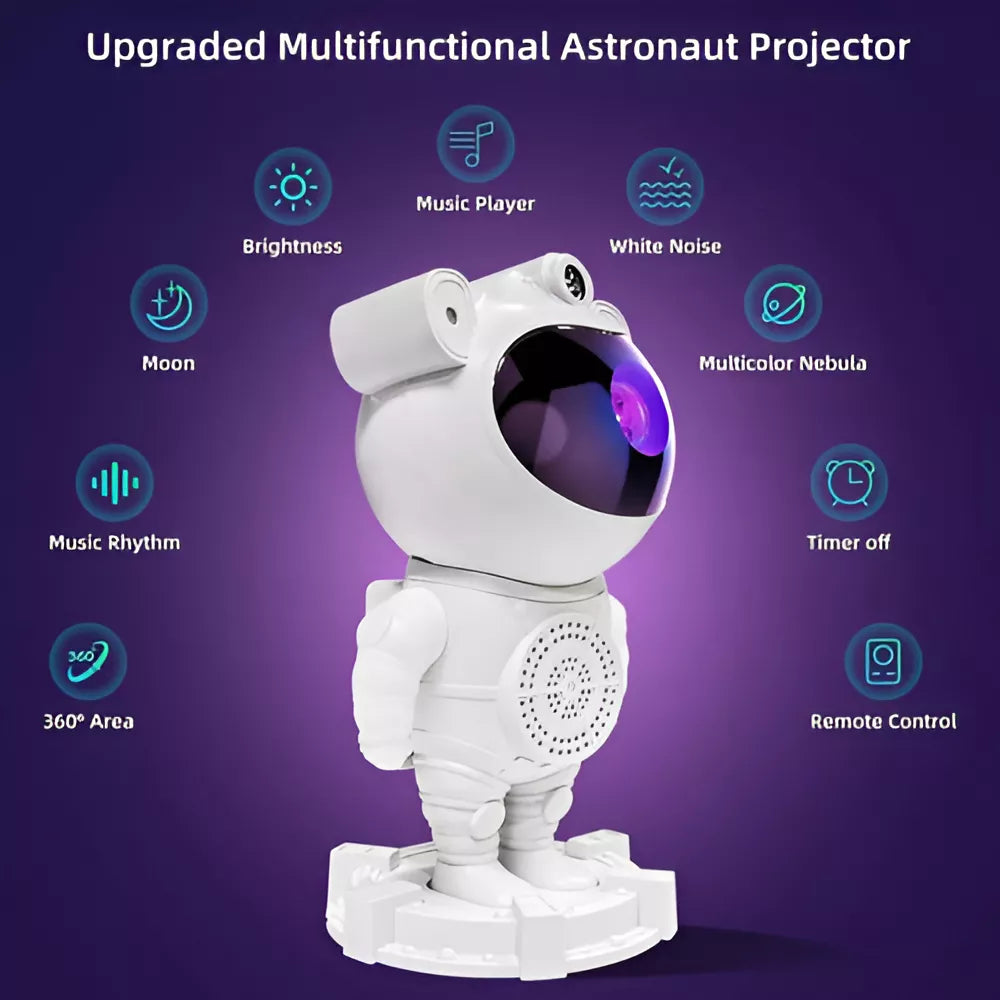 Proyector de Galaxias Astronauta con Bluetooth