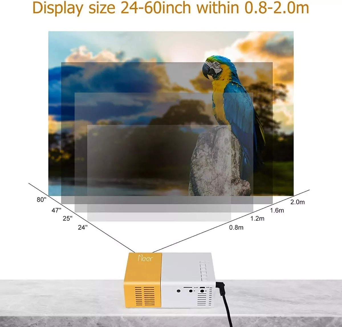 Mini Proyector Led Portátil VIR
