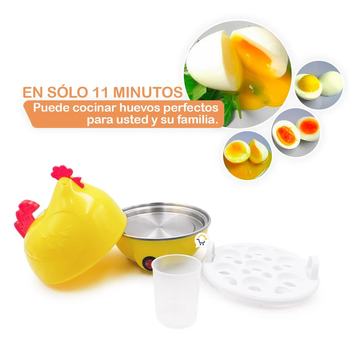 Vaporera Eléctrica De Huevos VIR