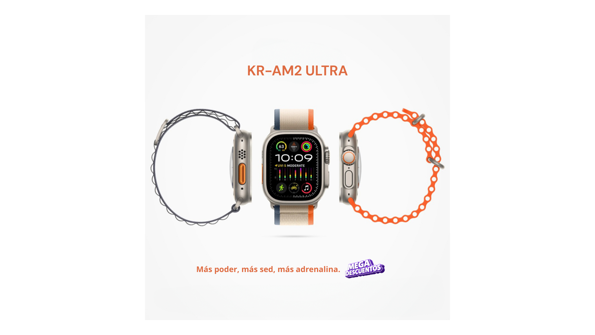 Reloj Inteligente Kr-am2 Ultra VIR
