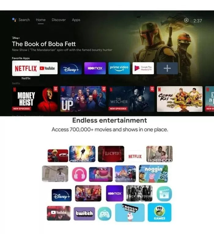 Tv Stick 4k Watch Onn 16gb - 2gb Ram VIR