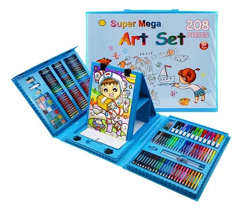 Kits Escolar Arte Para Niños 208 Piezas
