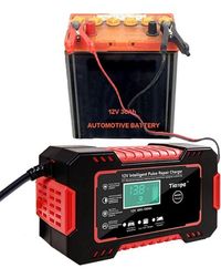 Cargador de Baterías de 12v para Carros y Motos
